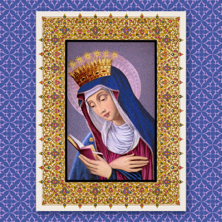 Poster Gothique Mary Imprimer