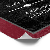 Poster Gothique Noir Ravens & Vin Ordre des événements Ma (Coin)