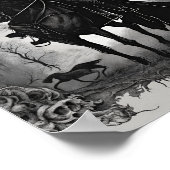 Poster Gothique Reverie Dark Horseman (Coin)