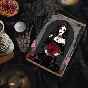 Poster Gothique Reverie Mariée noire