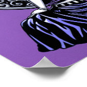 Poster gothique victorien "Audrey" (Coin)