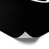 Poster Gouda Funny Cheese Pun Dark BG (Coin)