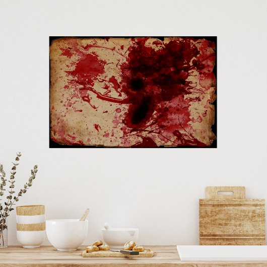 Poster Gouffre de sang (Cuisine)