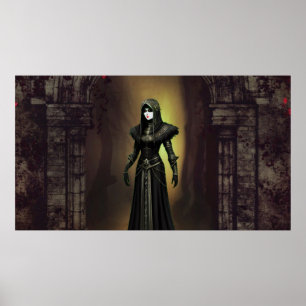 Poster Goule gothique
