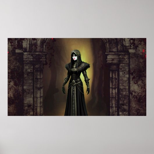 Poster Goule gothique (Devant)