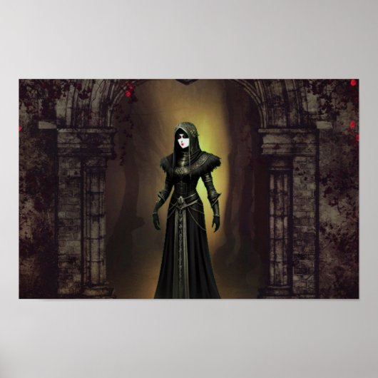 Poster Goule gothique (Devant)