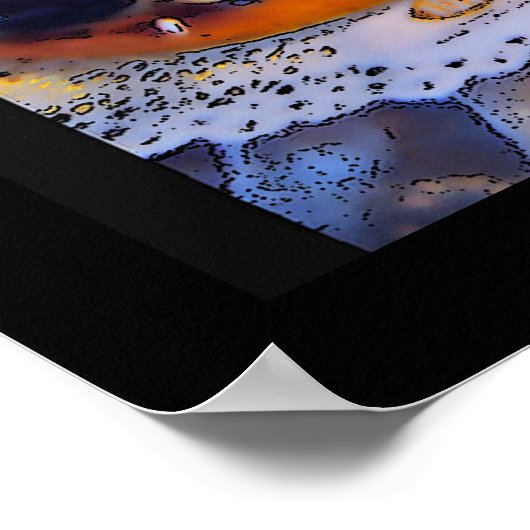 Poster gourmandises ! -affiche (Coin)