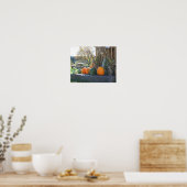 Poster Gourmets Et Ferme Citrouille Automne (Cuisine)