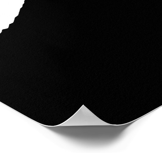 Poster Goût blanc (Coin)