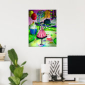 Poster goût de bonbons (Bureau à domicile)