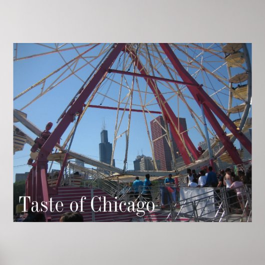 Poster Goût de Chicago (Devant)