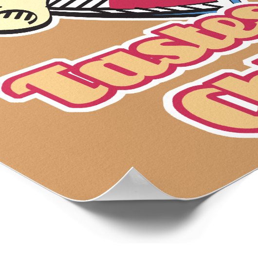 Poster goût de poulet (Coin)