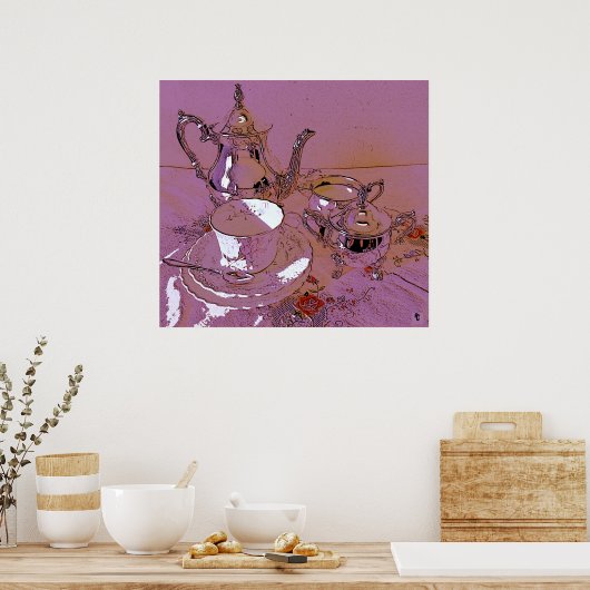 Poster Goût d'élégance (Cuisine)