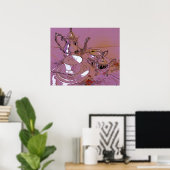 Poster Goût d'élégance (Bureau à domicile)