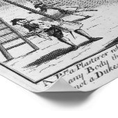 Poster Goûter, ou Porte de Burlington, 1732 (Coin)