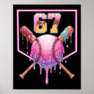 Poster Goutte de glace Bysebyll numéro 67 Joueur 67e anni
