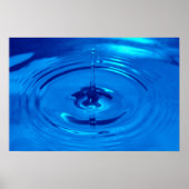 Poster Goutte d'eau (Devant)