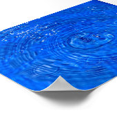 Poster Goutte d'eau (Coin)