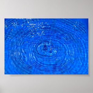 Poster Goutte d'eau