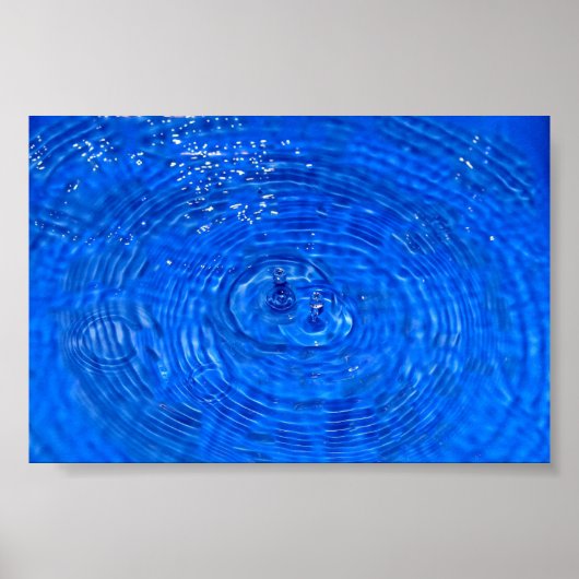 Poster Goutte d'eau (Devant)