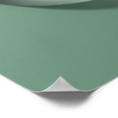 Poster goutte d'eau florale moderne (Coin)