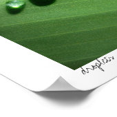 Poster gouttelettes (Coin)