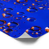 Poster Gouttelettes (Coin)