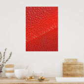 Poster Gouttes de rosée du matin (Cuisine)