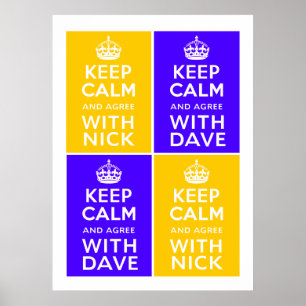 Poster Gouvernement de coalition ~ Royaume-Uni