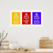 Poster Gouvernement de coalition ~ Royaume-Uni (Cuisine)