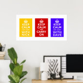 Poster Gouvernement de coalition ~ Royaume-Uni (Bureau à domicile)