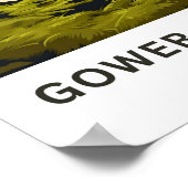 Poster Gower Peninsula South West Wales (Coin)