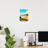 Poster Gower Peninsula South West Wales (Bureau à domicile)