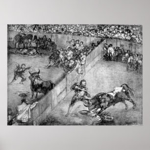 Poster Goya - Arène divisée 1825