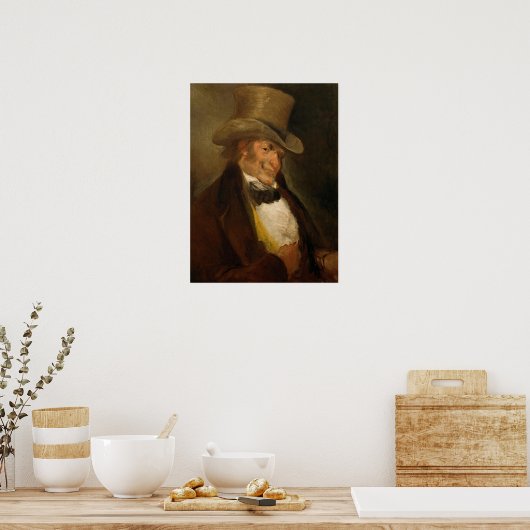 Poster Goya - Autoportrait (Cuisine)