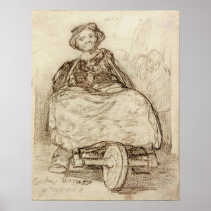 Poster Goya - Carrosse Abrité Pas Cher