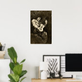 Poster Goya - Chanteur aveugle 1820 (Bureau à domicile)