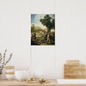 Poster Goya - Chasse au caille 1775 (Cuisine)