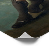 Poster Goya - Chasseur au ruisseau 1786 (Coin)