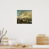 Poster Goya - Danse De Majos Sur Les Banques De Manzanare (Cuisine)