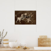 Poster Goya - Folie des fous 1823 (Cuisine)