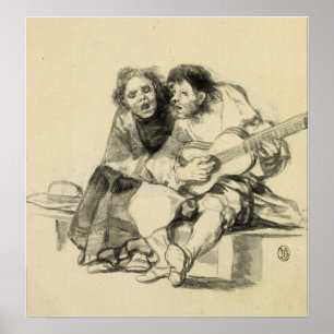 Poster Goya - Ils sont tout à fait en harmonie