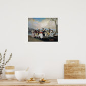 Poster Goya - Jeu de Colin-Maillard 1788 (Cuisine)