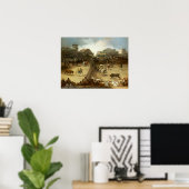 Poster Goya - Korrida dans des anneaux divisés (Bureau à domicile)
