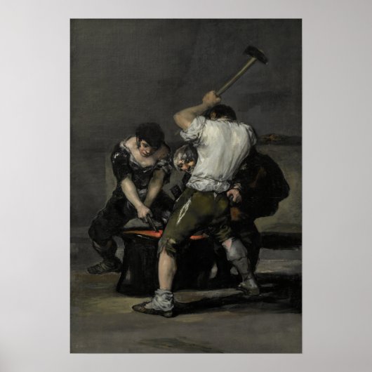 Poster Goya - Kuznitsa 1815 (Devant)