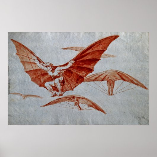 Poster Goya - Les voies de vol (Devant)