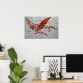 Poster Goya - Les voies de vol (Bureau à domicile)