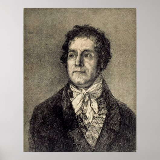 Poster Goya - L'imprimante Gaulon (Devant)