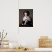 Poster Goya - Marie Antoinette Gonzaga 1795 (Cuisine)