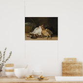 Poster Goya - Oiseau mort 1808 (Cuisine)